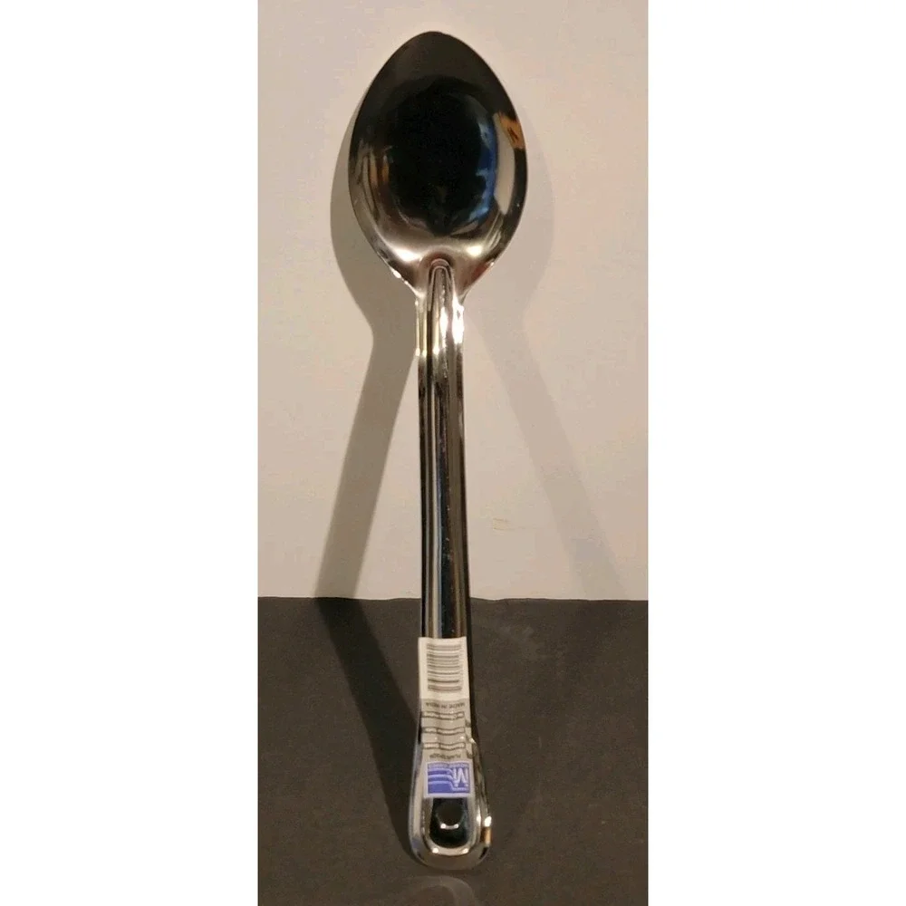 Plain Stainless Steel Kitchen Basting Serving Scooping Spoon 13